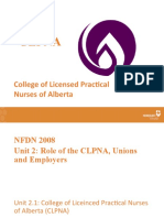 Clpna: College of Licensed Practical Nurses of Alberta