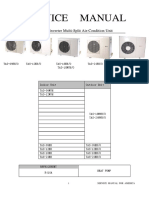 China MAde AC DC Inverter Multi Split SM