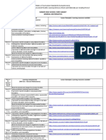 SHS Core Subjects Matrix For The Learning Continuity Plan GenMath - DINCY