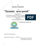 Dynamic News Portal PDF