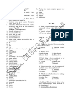 VI ICT CH 3 To 5 MCQ and BQ