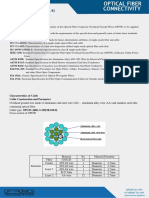 OPGW-24B1.3-105 (58 100.0) ITU-TG.652.D Fibers: Characteristics of Cable Cable Construction and Parameter