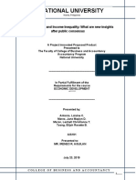 National University: Labor Market and Income Inequality: What Are New Insights After Public Consensus