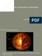 Sun Earth Astronomical Relationships