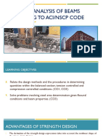 4 - Ce133 - Strength Analysis of Beams According To Aci or NSCP Codes PDF