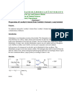 Exp7 Synthesis of 2-Methyl-2 - Butene Chaza