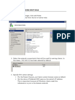 Tasksheet 5 Install and Configure DHCP Role