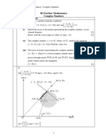 2019 Prelim Topic - Complex Numbers - Solutions PDF