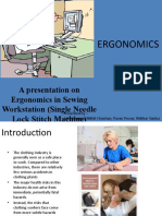 Ergonomics Sewing Work Station Final Jury