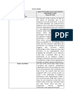 Review Jurnal Judul Impact of Personality Type On Job Productivity Penulis Janjua Najam-us-Sahar Publikasi January 04, 2016 Penulisan Citasi Abstrak