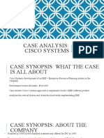 Case Analysis: Cisco Systems: Presented by Group 4