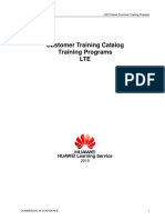 2019 Customer Training Catalog-Training Programs (LTE) V1.0 PDF