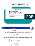 Unit 4: Integrals Unit 4: Integrals