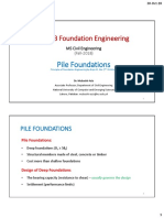 Pile Foundations - Introduction