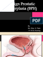 Benign Prostatic Hyperplasia (BPH) : By, Ms. Ekta. S. Patel, I Yr M.SC Nursing