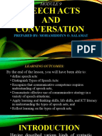 Speech Acts and Conversation