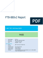 FTB-880v2 Report: - Bert Test 10ge Nokia DWDM