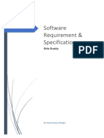 Software Requirement Sheet (SRS) For A Car Rental Service