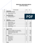 Rencana Anggaran Biaya: (Cost Plan 3 Rev.4)