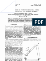 Stability Analysis of Four Bar Mechanism. Part I