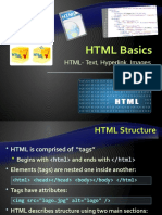 HTML Basics: HTML-Text, Hyperlink, Images