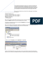 Create Table Users (Username Varchar (20) Not Null Default "", Password Varchar (20) Not Null Default "", Primary Key (Id) ) Type Innodb