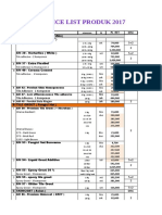 Price List Produk 2017: Graha Decoramik Sriwijaya