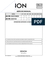 Denon AVR - 3313 ALL Recv. (Ver. 6) PDF