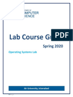 OS Lab Course Outline