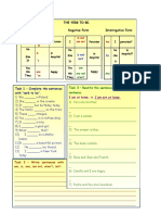 The Verb To Be. Affirmative Form Negative Form Interrogative Form