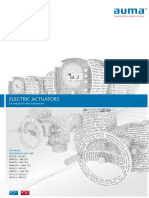 Multiturn AUMA Actuator PDF