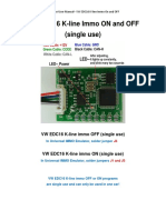 VW EDC16 K-Line Immo OFF (Single Use)