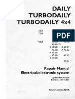 Daily Turbodaily Turbodaily 4X4: Repair Manual Electrical/electronic Systelll