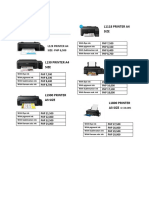 Epson L-Series: L1118 Printer A4 Size