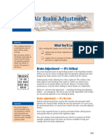 Commercial Vehicles Air Brake Adjustment