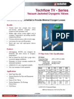 Techflow TV - Series: Vacuum Jacketed Cryogenic Valves