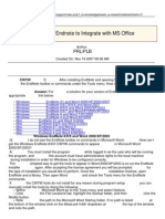 How To Get Endnote To Integrate With MS Office