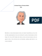 The Collected Works of Professor Michio Kaku