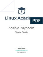 Ansible Playbooks: Study Guide