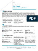 TDS - NP505-HR Solder Paste