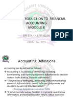 Intro To Financial Accounting