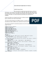 Assessment - Largest Objects - Tables and Modules - Scripts and Output Report