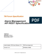 TMF642 Alarm Management API REST Specification R17.0.1