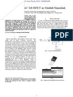 Modeling of SiC MOSFET in MatlabSimulink