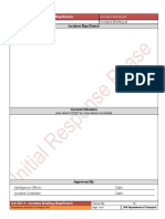 DoT - ICS 201 Initial Response Phase Incident Action Plan