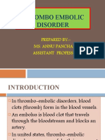 Thromboembolic Disorders