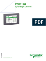 Enerlin'X FDM128: Ethernet Display For Eight Devices User Guide