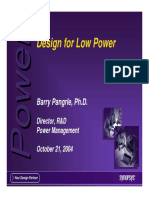 Design For Low Power