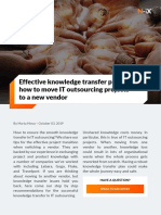 Article Effective Knowledge Transfer 11