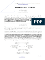 E-Commerce-SWOT Analysis